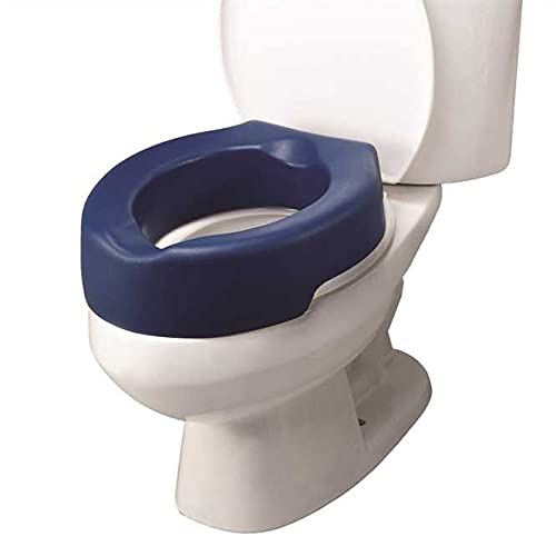 SoNa24 Soft Toilettensitzerhöhung | WC Erhöher | Sitzerhöhung für Toilette ohne Montage | 5 oder 10cm (10 cm)