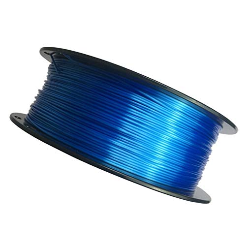 3d Drucker Filament,Printer Filament Sapphire Blue Silk PLA 1.75mm 3D-Drucker Glühfaden Luxus Seidenglanz 250 g / 500 g / 1 kg (Color : Silk 250g)
