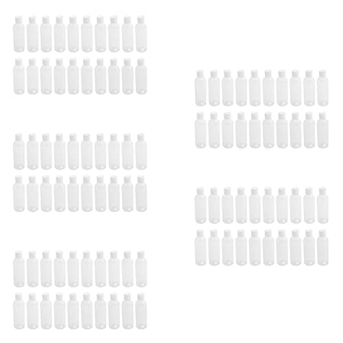 PYNQ 100 Stück 100Ml Shampooflaschen Aus Kunststoff Plastikflaschen für Reisebehälter für Kosmetiklotion