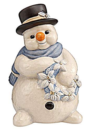 Goebel Figur Schneemann 11,5cm Frostige Winterzeit zu Weihnachten