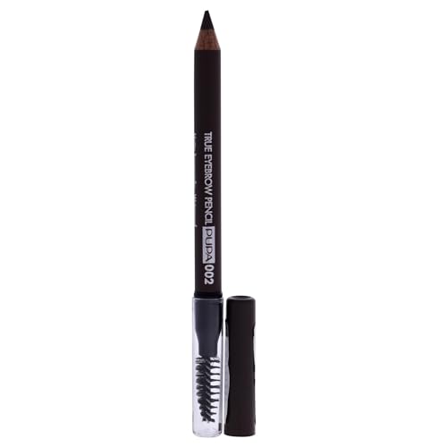 Pupa Milano True Eyebrow Pencil Waterproof - 002 Brown for Unisex 0,7g Eyebrow Pencil
