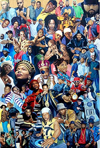 MZCYL Wooden Puzzle 1000 Teile Pop Rap Musik Album Rapper Team Poster Für Teens Kinderhirn Erwachsene Herausforderung Tägliches Spiel Spielzeug M513ZY