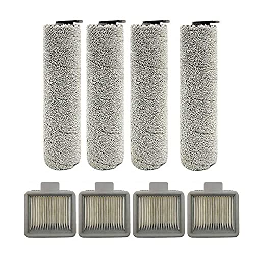 Seufrtyuo 8Pcs Filter Roller Brush Filter for H11 MAX Electric Floor Wireless Vacuum Cleaner Accessories Home Appliance