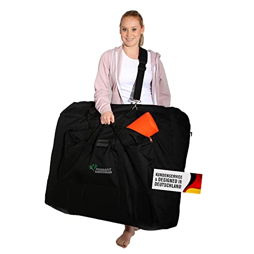 Tragetasche für mobile Massageliege Exclusiv mit 2 Tragegriffen Universal Transporttasche für klappbaren Massagetisch in verschiedenen Größen