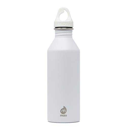 Mizu Life M8 Trinkflasche, Enduro White, 800ml