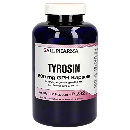 Gall Pharma Tyrosin 500 mg GPH Kapseln 360 Stück