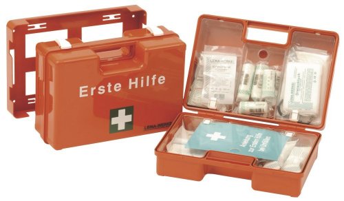 Erste-Hilfe-Koffer SAN mit Druck