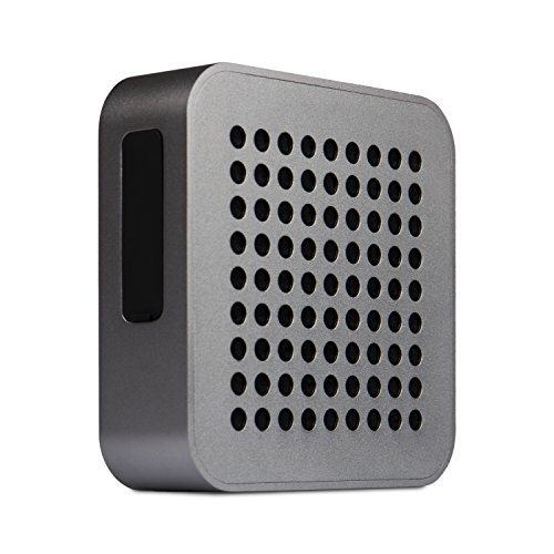 BLAUPUNKT BT 50 DG Bluetooth Lautsprecher mit Mikrofon für Freisprecheinrichtung Box/Stereoanlage wireless - Akku Musikanlage Audio System und Bass 5 W RMS (TV/PC/Musik-Streaming) dunkel grau