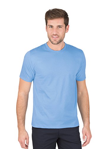 Trigema Herren T-Shirt 636202, Gr. X-Large, Blau (horizont 042)