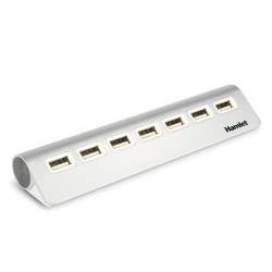 HAMLET Netwerkerinnen Usb Hub Usb 2.0 7 Alutüren Informatik