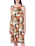 TOM TAILOR Damen Basic Kleid 1032209, 29549 - Colorful Summerly Design, 44