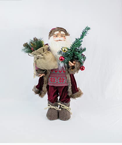 vom Pullach Hof Weihnachtsmann Deko Figur 60cm Nikolaus Weihnachten Weihnachtsdeko (#7938 Karl)