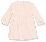 Amazon Aware Baby Mädchen T-Shirt-Kleid mit Langen Ärmeln aus Bio-Baumwolle, Rosa, 0-3 Monate