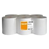Racon Premium Handtuchrolle 20 x 36cm weiß 2-lg. 6 Rollen à 450 Blatt