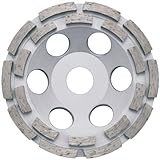 Silver Line doppelt Diamant-Schleiftopf, Ø 125, Bohrung 22,23