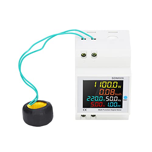 Power Line Monitor, genaues SDM009-E Voltmeter einphasig für den Innenbereich