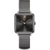 Eastside Damen Uhr analog Japan Quarzwerk mit Edelstahl anthrazit Armband 10080083