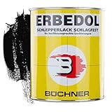 ERBEDOL | Schlepperlack | tiefschwarz | RAL 9005 | 0,75 l | RAL 9005 | Farbe |Beschichtung | Restaurierung | Traktor | Fahrzeugaufbereitung | Agrar | PKW | Auto | Farbton | Lackierung