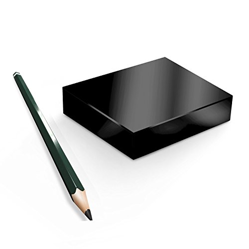 BlackEdition Neodym Magnete Quader N45 SCHWARZ, Black:111x89x19.5mm N45 800kg 1St.