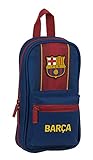 Umhängetasche mit Außentasche von F.C. Barcelona 1. Ausrüstung, Marineblau/Granat, M, Federmäppchen Rucksack