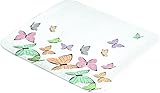 Kleine Wolke Butterflies Duscheinlage PVC Schaum Multicolor 55 x 55 x 3 cm