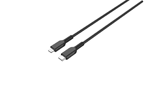 EFB Elektronik EBUSBC-LM.1 USB Kabel 1 m USB 2.0 USB C Lightning Schwarz