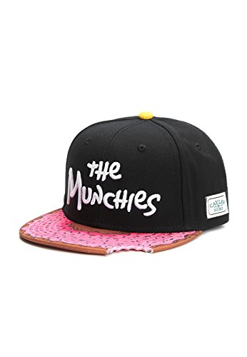 Cayler & Sons Snapback Munchies Classic Black pink Donut, Size:ONE Size