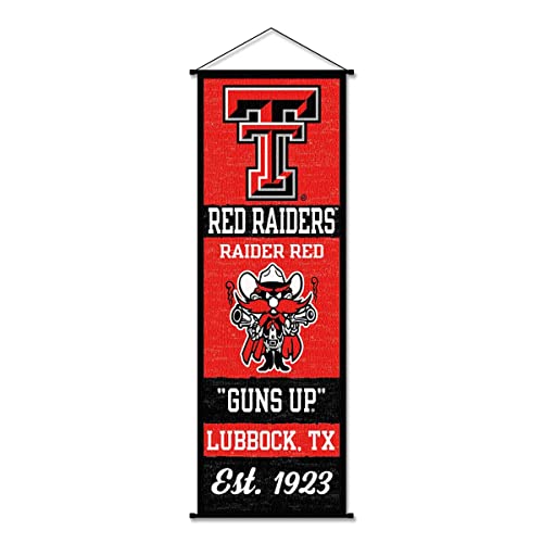 Texas Tech Red Raiders Banner und Schriftrollschild
