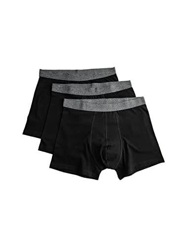 Koton Herren 3-Pack Basic Set Boxer Shorts, Black (999), L EU
