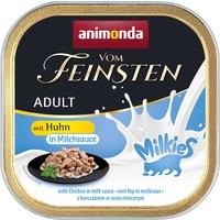 animonda Vom Feinsten Adult Milkies in Sauce 36 x 100 g - Huhn in Milchsauce