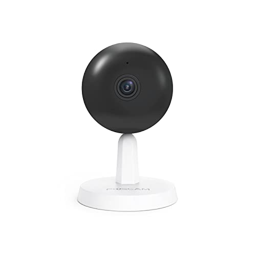 Foscam X4 IP Kamera WiFi Innenbereich, HD 4 MP, Intelligente Bewegungserkennung und bidirektionales Audio – kompatibel mit Amazon Alexa