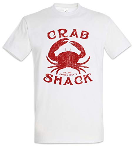 Urban Backwoods The Crab Shack II Herren T-Shirt Weiß Größe 2XL