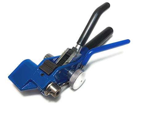 Kabelbinderpistole aus Edelstahl – hohe Qualität – Spann- und Schneidwerkzeug für bis zu 12 mm Bänder