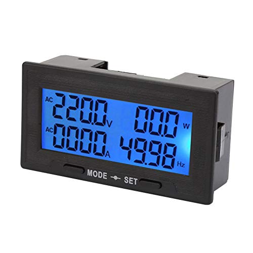 Digital Multimeter Voltmeter Amperemeter, YB5140DM-Z AC 0~100A 130~500V 6 in 1 Multifunktions Digitalanzeigen Meter