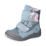 RICOSTA Mädchen Winterstiefel GAREI,Kinder Boots,WMS:Mittel,lose Einlage,Sympatex,waschbar,Outdoor-Kinderschuhe,gefüttert,Arctic (130),33 EU