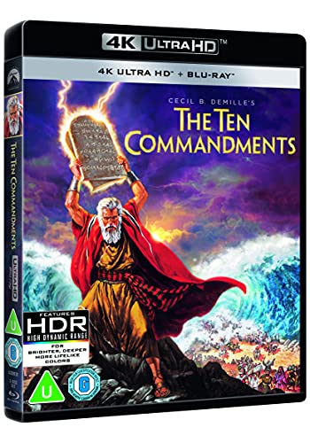 The Ten Commandments (1956) - 4K Ultra HD (Includes 2D Blu-ray)