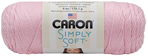Caron, 170 g, Caron Simply Soft Strickgarn, 3 Stück, bone_parent #H97003-9719 Soft Pink