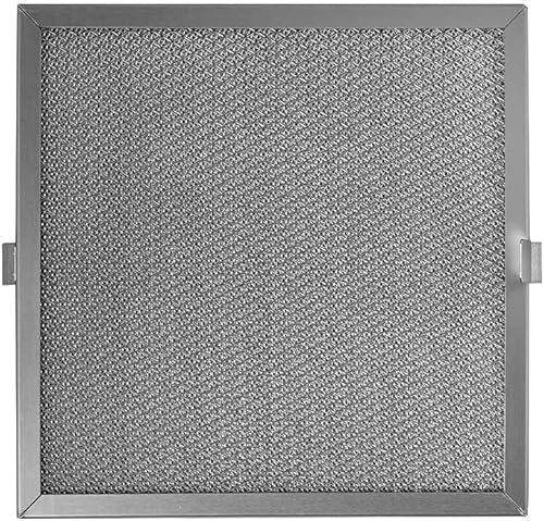GDE - Metall-Fettfilter für Dunstabzugshaube, 24,5 x 24,5 x 2,5 cm, kompatibel mit Novy 906109
