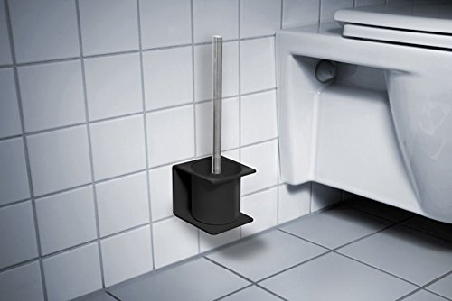 Radius WC-Bürstenhalter Puro schwarz-Kleben