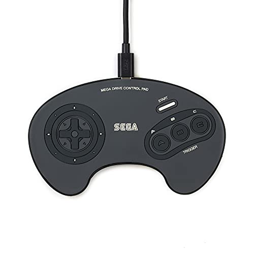 Numskull Sega Sonic The Hedgehog kabelloses Ladegerät, kompatibel mit Apple iPhone 11/11 Pro, Samsung S21