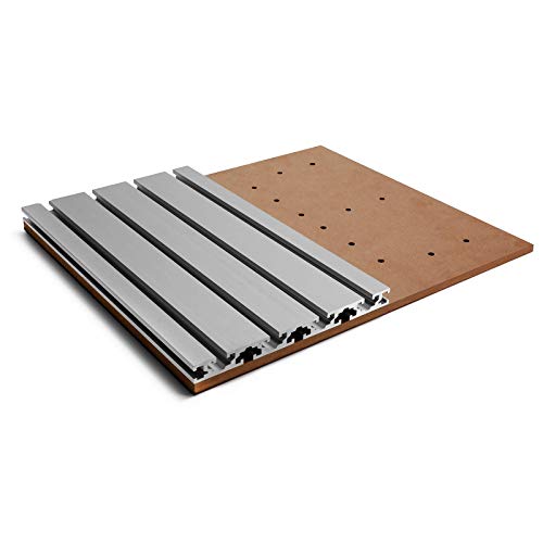 Genmitsu 3018 Zubehür 3018 Upgrade Tischplatte 3040 Aluminium Arbeitsplatte Erweiterungssatz für CNC-Fräs-/Graviermaschine 3018-PRO