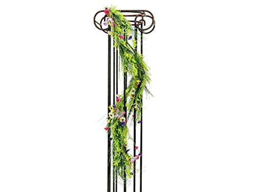 EUROPALMS Wildblumengirlande, künstlich, 140cm | Wildblumen als dekorative Girlande gebunden