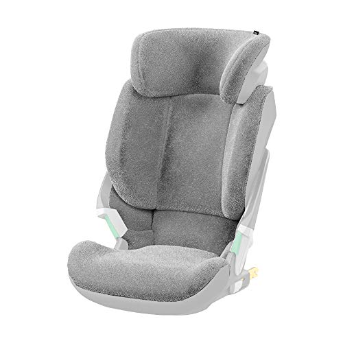 Maxi-Cosi 8479790110     Sommerbezug Passend für Kore I-Size Kindersitz, Schonbezug Autositz, Bezug für Die warmen Sommertage, Fresh grey, grau