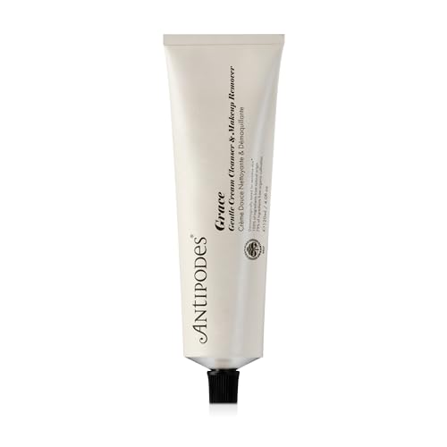GRACE Gentle Cream Cleanser & Makeup Remover - Beruhigende Reinigungscreme für empfindliche Haut - mit antioxidativen Hautpflegestoffen - trockene Haut, fettige Haut & normale Haut - 120 ml