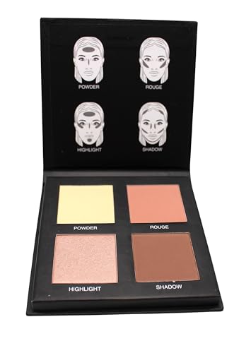 Nick Assfalg Pretty Face Palette - Puder, Rouge, Highlighter und Shadow 16g