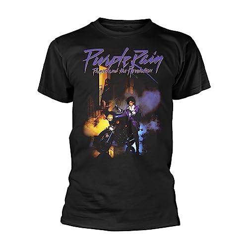 Prince Purple RAIN (Black) T-Shirt M