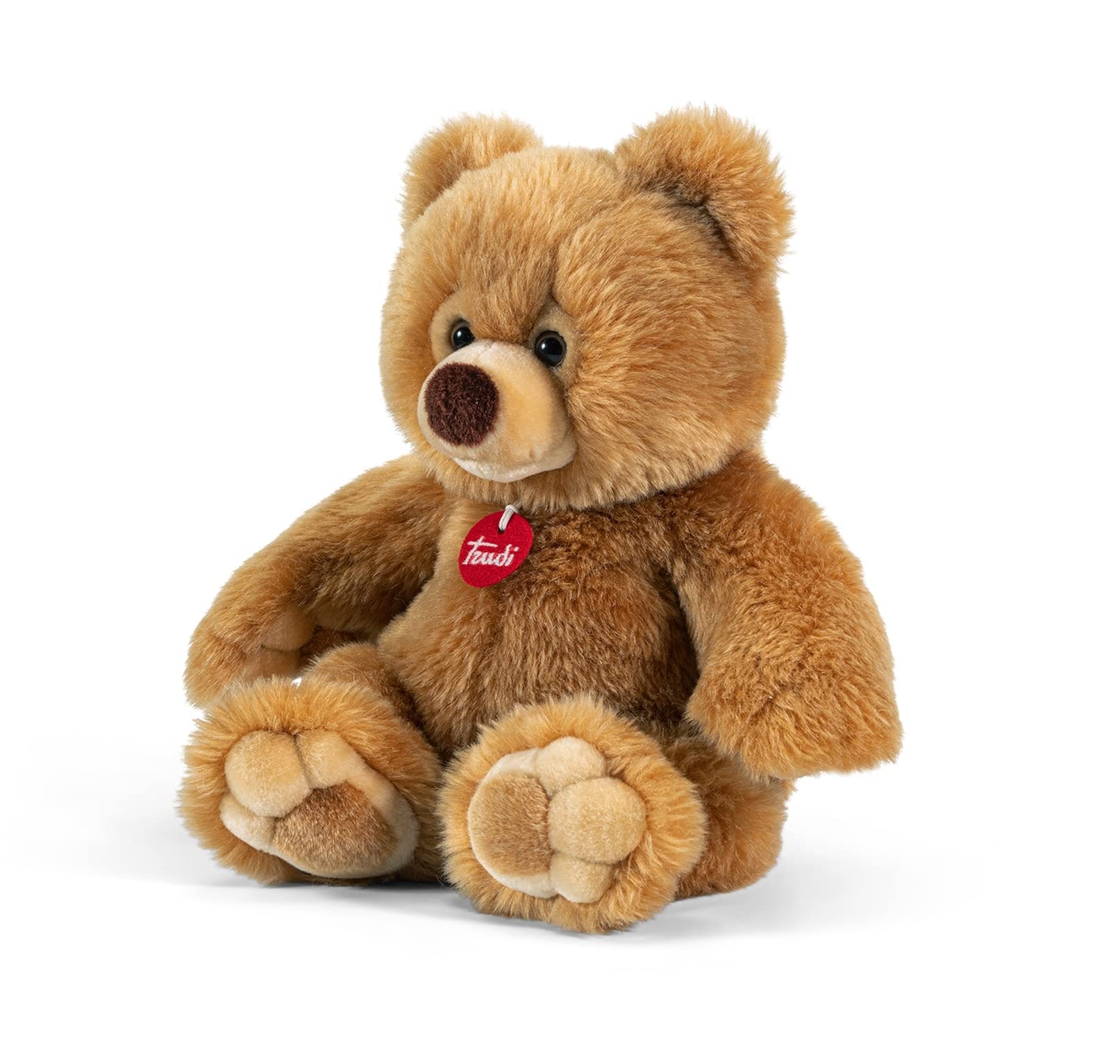 John Adams Trudi, Bear Ettore: 38cm Soft Honey Plush Bear, Christmas, Baby Shower, Birthday or Christening Gift for Kids, Plush Toys, Suitable from Birth
