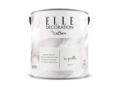 Elle Decoration by Crown Emulsionsfarbe, flach, matt, 2,5 l, Nr. 611