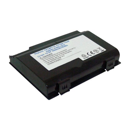 amsahr BP176-02 Ersatz Batterie für Fujitsu BP176, Celsius H250, LifeBook: E8410, E8420, A1220, A530, A6210 schwarz