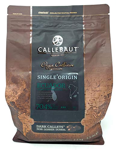 Callebaut Callets Herkunft Ecuador - Tasche 2,5 Kilo